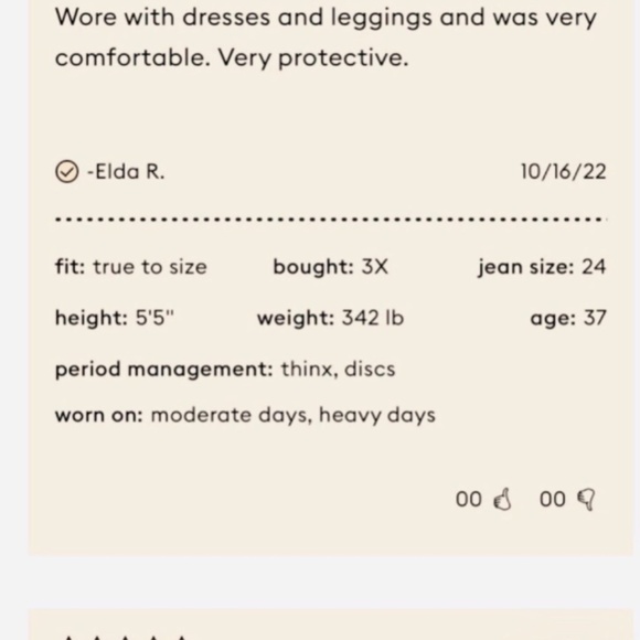 NEW! BUNDLE OF TWO THINX FOR ALL PERIOD SUPER ABSORBENCY SIZE MEDIUM - Picture 4 of 11